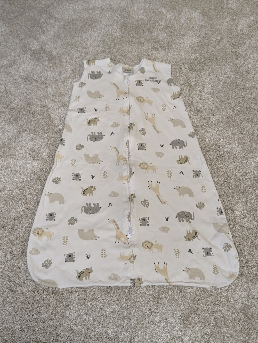 Halo SleepSack 100% Cotton - 6-12 Months
